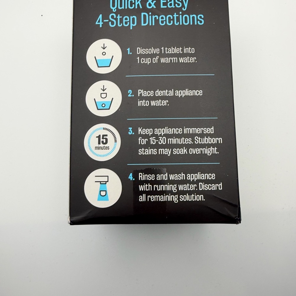 M3 Naturals Retainer Cleaner Tablets - Picture 3 of 6